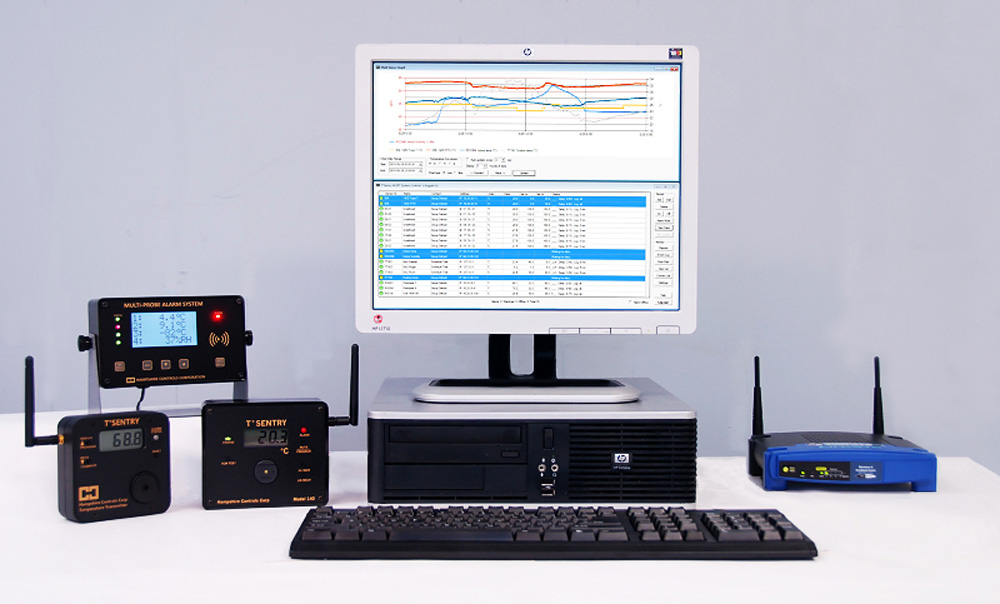 Wireless Temperature Sensors for Industrial Remote Monitoring